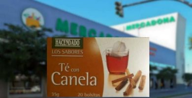 Té de canela hacendado de mercadona